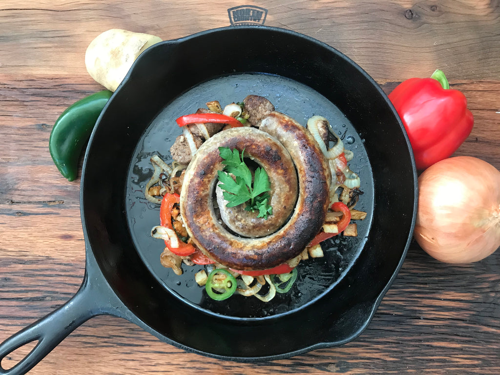 South African Style “Boerewors” Farmers Sausage (2 lbs., Coiled)